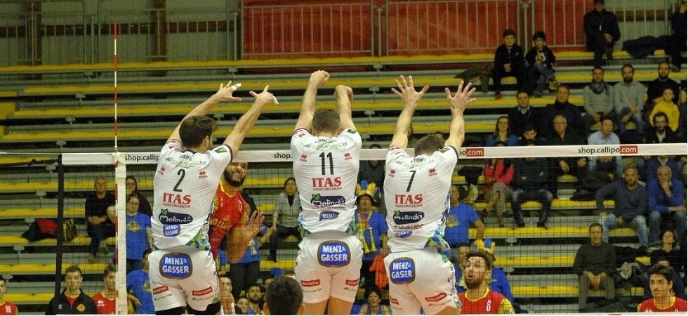 Troppa Trentino Volley per Vibo Valentia, ventesima vittoria consecutiva